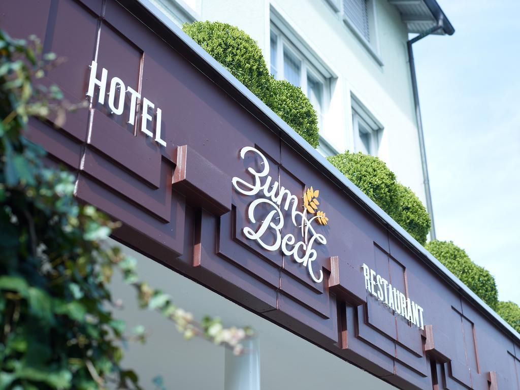 Hotel & Restaurant Zum Beck Stansstad Dış mekan fotoğraf